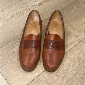 Foot-Joy Handsewn Leather Penny Loafers Size 10.5